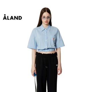 ALAND เสื้อเชิ้ต 5252 by oioi OLD GLORY BANDING SHIRT