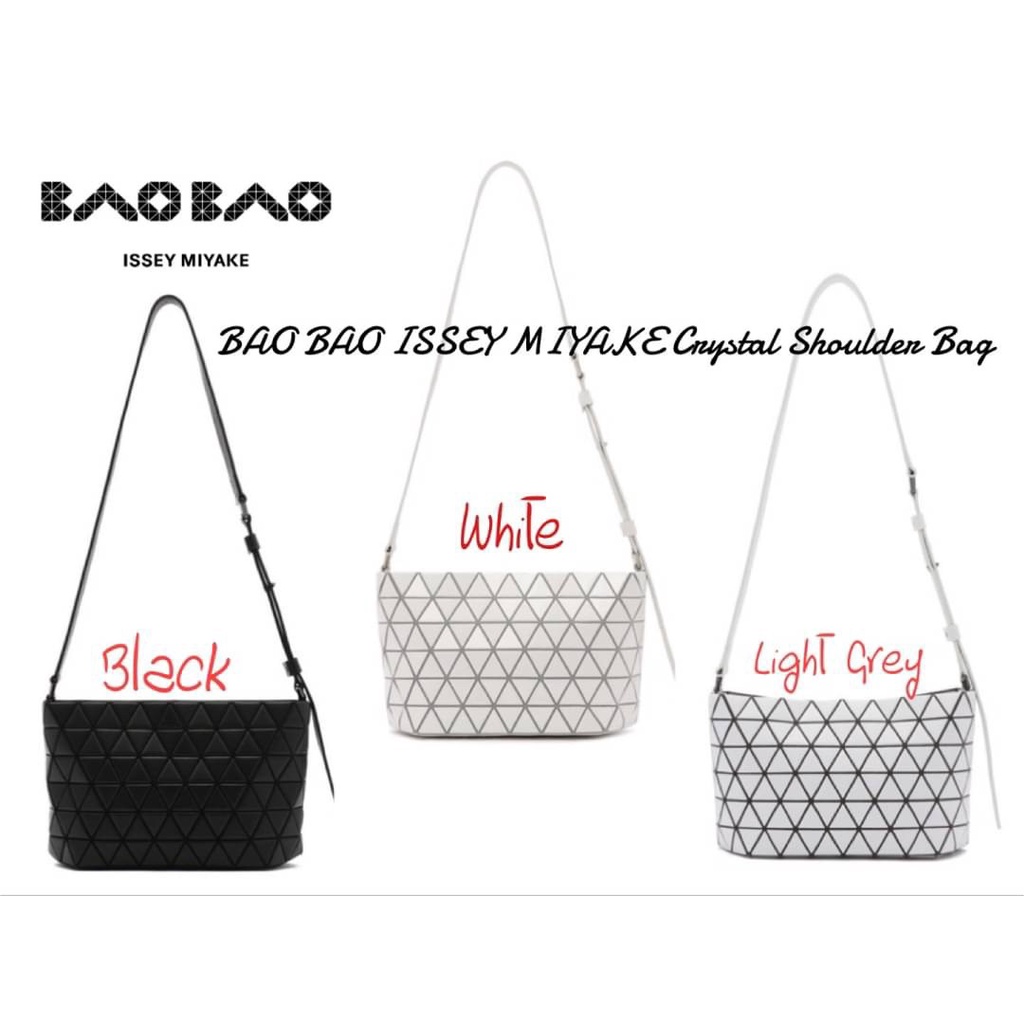 BAO//BAO ISSEY MIYAKE Crystal Shoulder Bag  Code:B5D151165 แบรนด์แท้ 100% งาน Outlet