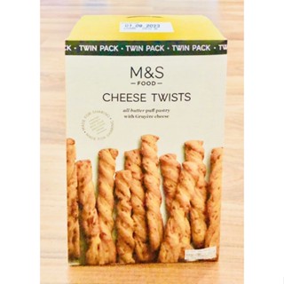 🇬🇧 Exp.14/05/24 #Marks&amp;Spencer #Cheese Twists #ขนมปังกรอบรสชีส marks and spencer #M&amp;S #mark&amp;spencer #cheese twist