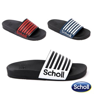 [ลิขสิทธิ์แท้] SCHOLL Breton Bioprint Sandals รองเท้าแตะ สกอล์ แท้