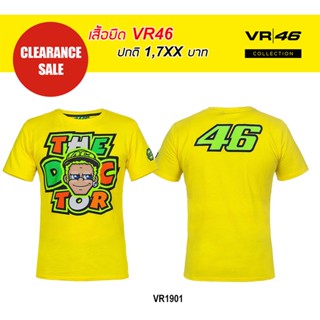 เสื้อยืด Vr46 ลิขสิทธิ์แท้ VR46 T-Shirt Comic The Doctor