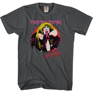 Twisted Sister Stay Hungry Shirt เสื้อคู่รัก เสื้อเชิ้ตชาย