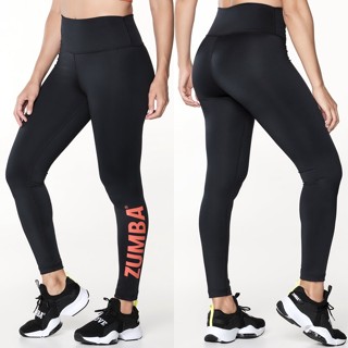 Zumba Classic High Waisted Ankle Leggings (กางเกงเลกกิ้งออกกำลังกายซุมบ้า)