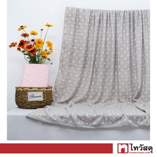 KASSA HOME ผ้าห่ม รุ่น HY206C-GY ขนาด 49 x 70 นิ้ว สีเทา