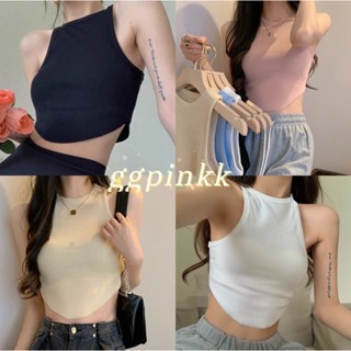 พร้อมส่ง ​เสื้อกล้ามไหมพรม 7 สี สีพาลเทล น่ารัก cute