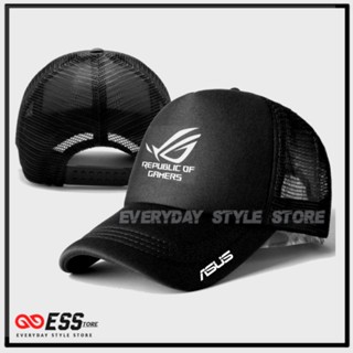 หมวกตาข่าย ลาย Republic Of Gamers Asus ROG Trucker