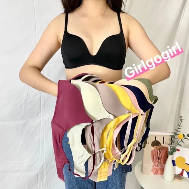 ส่งเร็ว!1-2วัน บราไร้ขอบไร้โครง เสื้อชั้นในฟองน้ำบางๆใส่สบาย SOFT BRA งานสวยเ