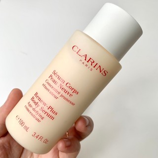 ส่งฟรี Clarins Renew-Plus Body Serum 100ml  บอดี้เซรั่มบำรุงผิวกาย ที่ช่วยผลัดเซลล์ผิว เผยผิวเนียนกระจ่างใส AUG01