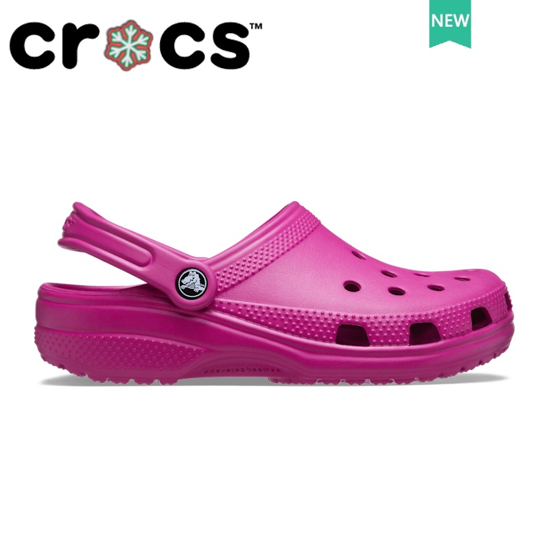 รองเท้า croc  classic clog  รองเท้าแตะชายหาด สไตล์คลาสสิก น้ําหนักเบา ระบายอากาศ สวมใส่สบาย สําหรับเดินทาง#10001