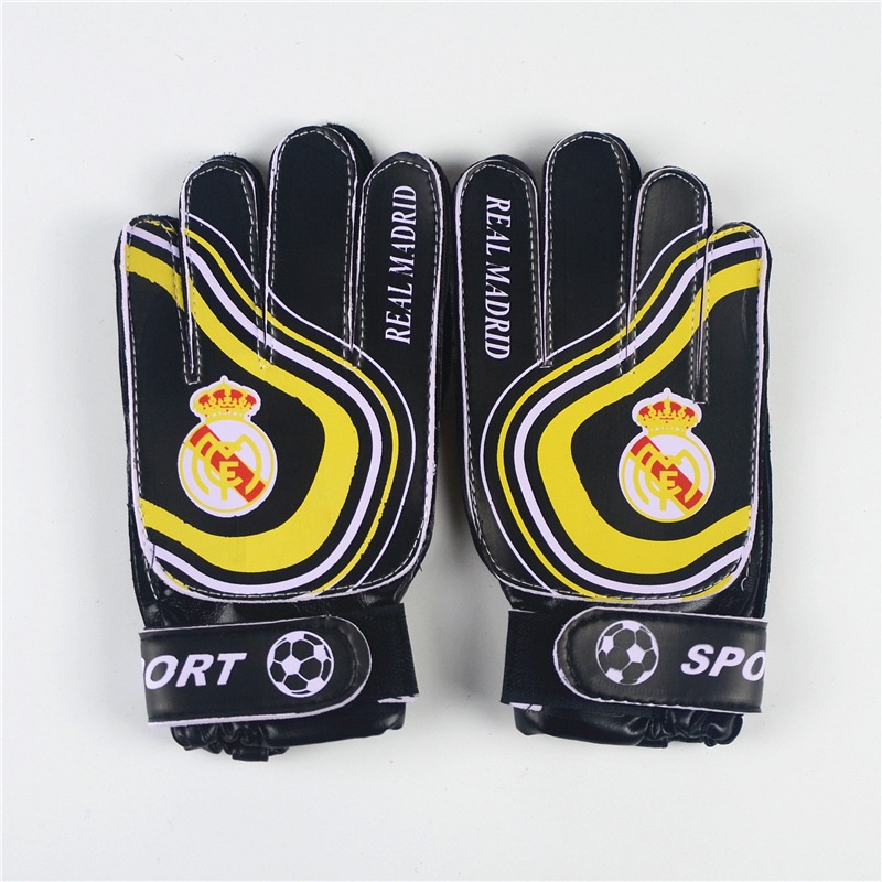 LOCAL Kids Goalkeeper Gloves Football Club Soccer Futsal Sports Equipment Training Glove Kelab Bola Sepak Size Budak #8