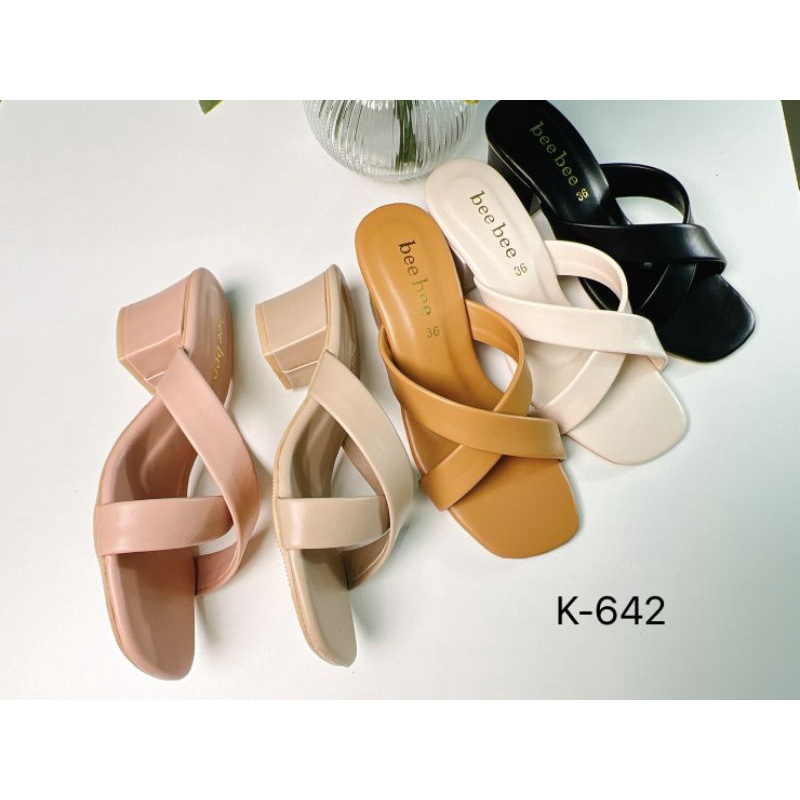 รองเท้าแฟชั่น ไซส์ 36 - 45 BIGSIZE แบบสวม มีส้น 2 นิ้ว มีไซด์เล็ก ไซด์ใหญ่ สำหรับสาวเท้าอวบอ้วน ใส่สวย เก๋ มั่นใจคะ