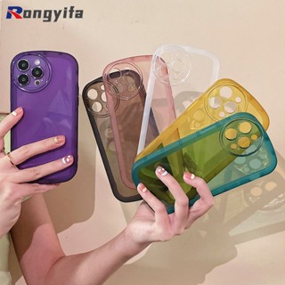 เคสโทรศัพท์มือถือแบบนิ่ม TPU ใส กันกระแทก สีแคนดี้ สําหรับ OPPO Reno 9 Pro Plus 9 Pro+ 8T 4G 8T 5G A78 A58 5G A55 4G A1 Pro 5G