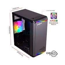 ATX CASE (NP) ITSONAS ORBIT ARGB TG(BLACK)