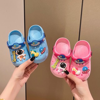 รองเท้าแตะเด็ก  รองเท้าแตะรัดส้น ลายการ์ตูนน่ารัก กันลื่น SD…