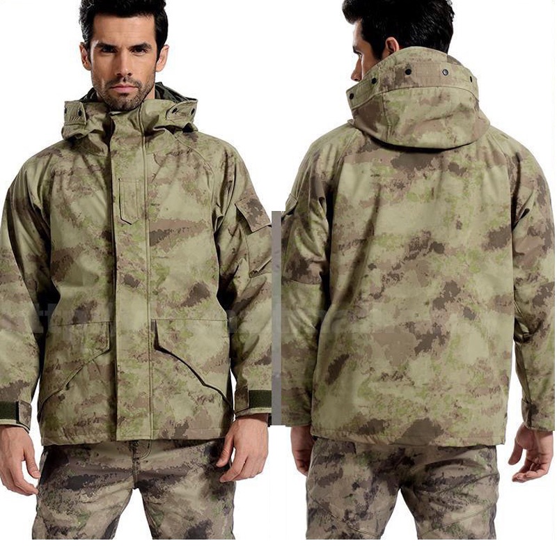 Tactical Windbreaker Coat G8 Waterproof Jacket Detachable Liner Autumn Winter Outdoor Hiking Sports Windproof Warm Fleec #4