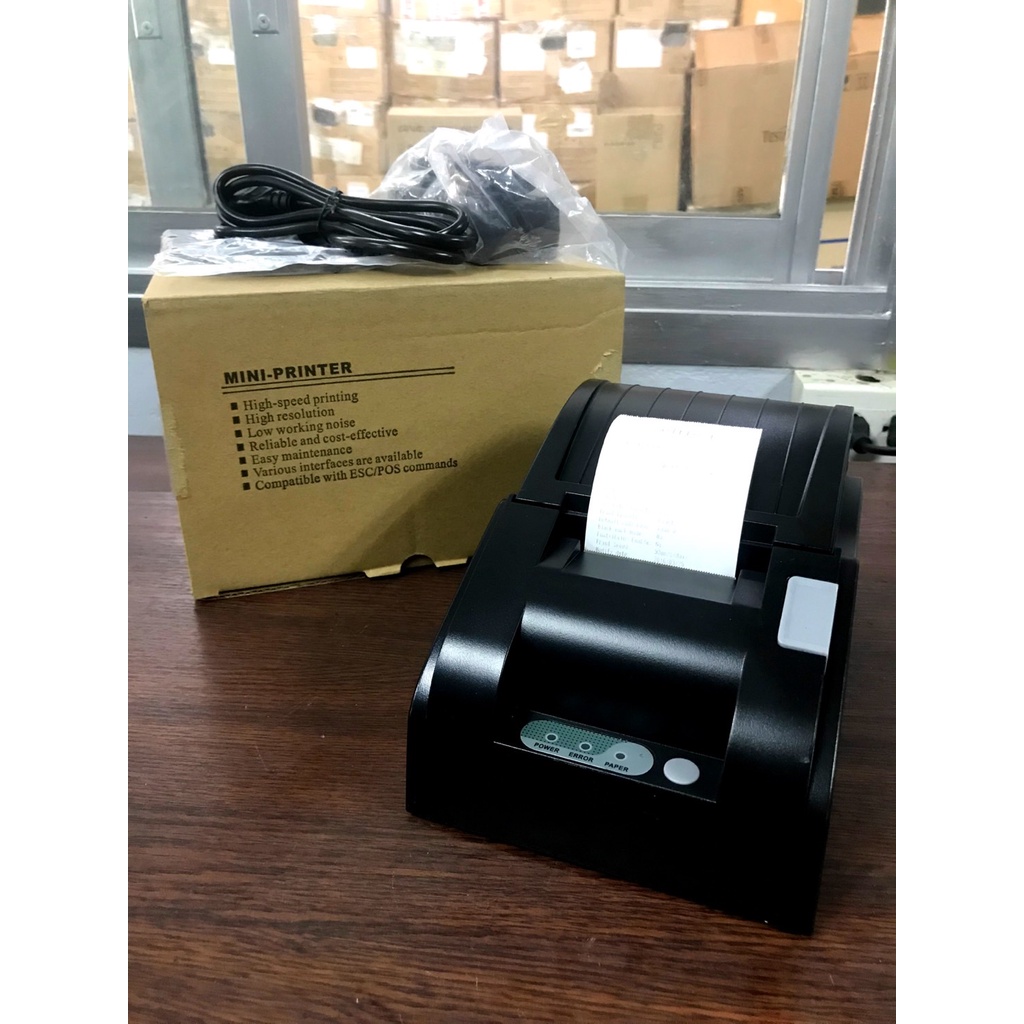 มือสอง!!!เครื่องปริ้นสลิป Gprinter gp-5890xiii  ของใหม่ ราคาถูก