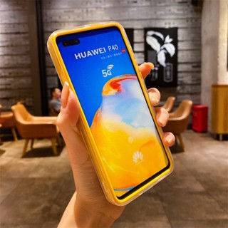 3-in-1 เคสใส สําหรับ Huawei Nova 4 4E 5 5Z 5i 6 7SE Pro เรียบง่าย มาการอง โปร่งใส ป้องกันเต็มรูปแบบ เกรดทหาร กันกระแทก เคสโทรศัพท์ด้านหลัง