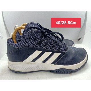 Adidas แท้ Size 40 ยาว 25.5 รองเท้ามือสอง ผ้าใบ แฟชั่น ทำงาน ลำลอง เดิน  เที่ยว วิ่ง ออกกำลังกาย เกรด A+(P2)