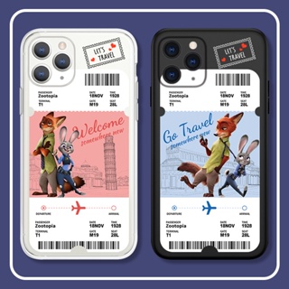 Nick Wilde for เคสไอโฟน iPhone 11 12 pro max เคส นิ่ม เคส 14 plus case 13 14 promax X Xr Xs Max couple cover 7 8plus TPU