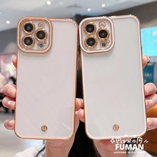 เคสโทรศัพท์มือถือแบบนิ่ม TPU ใส กันกระแทก กันรอยเลนส์กล้อง หรูหรา สําหรับ Vivo V25 V25E V23 V23E Pro 5G V21E 4G V20