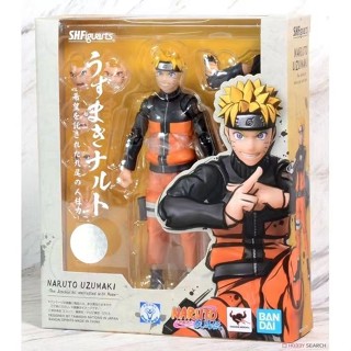 [พร้อมส่ง] Bandai/bandai สินค้าใหม่ SHF Naruto Shippuden Naruto ขยับได้ ความทรงจําในวัยเด็ก ของขวัญสําหรับแฟนหนุ่ม