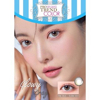 ของแท้ 100% Protrend Color คอนแทคเลนส์รุ่น Glowy gray