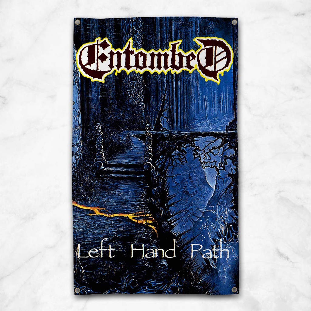 CUSTOM FLAG - ENTOMBED BAND