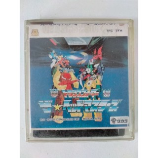 แผ่นเกม ดิสแดง Transformer The Head Mastlters  จาก Famicom Disk Sysyem