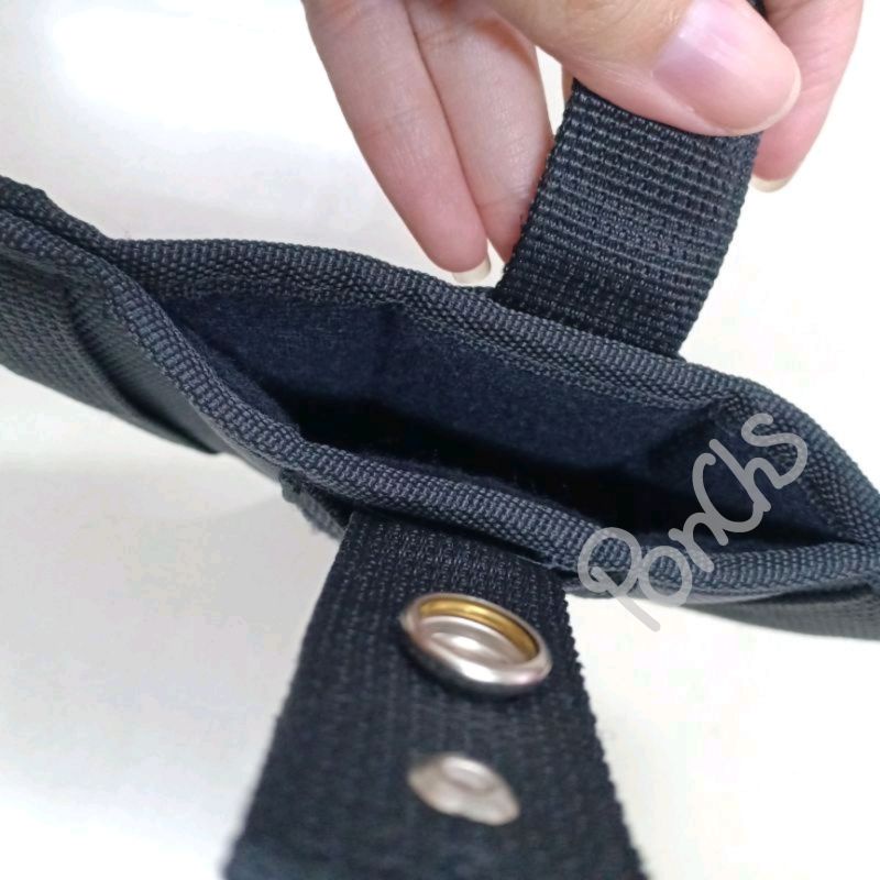 ซองปืนพกนอก ซองพกนอก ซ้าย-ขวา สีดำ ร้อยเข็มขัด ซับนุ่ม ใส่ได้หลายรุ่น อาทิ 9-11, glock19, glock17 - รูปที่ 3