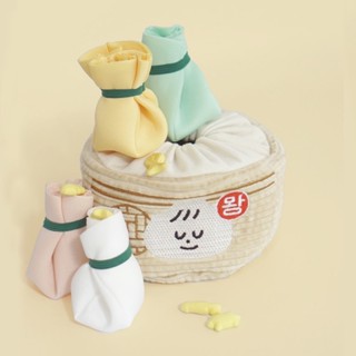 *SG พร้อมส่ง* ของเล่นตัวต่อ รูปเกี๊ยว Dim Sum Dog Treats สไตล์เกาหลี สําหรับสุนัข