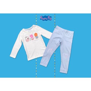 ✅ [5-6Y] Peppa Pig Pyjamas ชุดนอน เปปป้า พิก