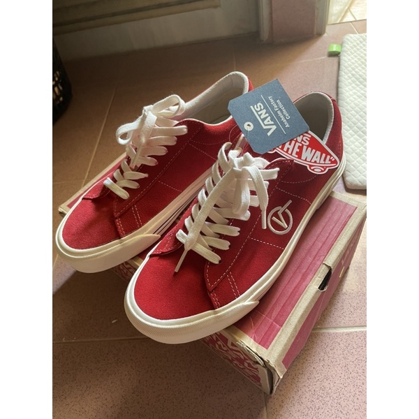 VANS SID DX ANAHEIM FACTORY OG RED/SUEDE