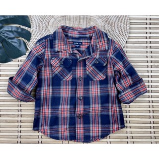 เสื้อเชิ้ตแขนยาวเด็กไซด์ 80 ป้าย baby gap