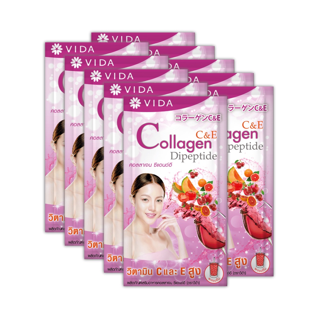 [Exclusive] Vida Collagen C&E 10 ซอง