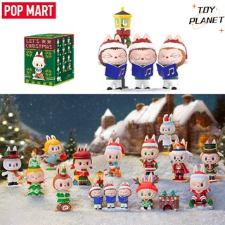 ฟิกเกอร์ POP MART LABUBU The Monsters Together Christmas Series ของเล่นสําหรับเด็ก