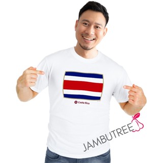 Jambutree 2022 FIFA World Cup Logo Qatar Costa Rica Football Team Supporter T-Shirt Streetwear Bola Sepak Tshirt Baju