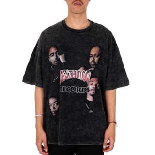 oversize T-shirt เสื้อยืด ลาย Death ROW OVERSIZE ORIGINALS S-5XL