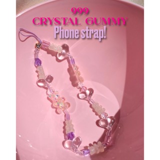 Valleydarley - สายคล้องโทรศัพท์ 999 Crystal Gummy Phone strap