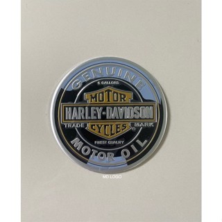 โลโก้ HARLEY DAVIDSON ขนาด 9cm. อะลูมิเนียม ราคาต่อชิ้น