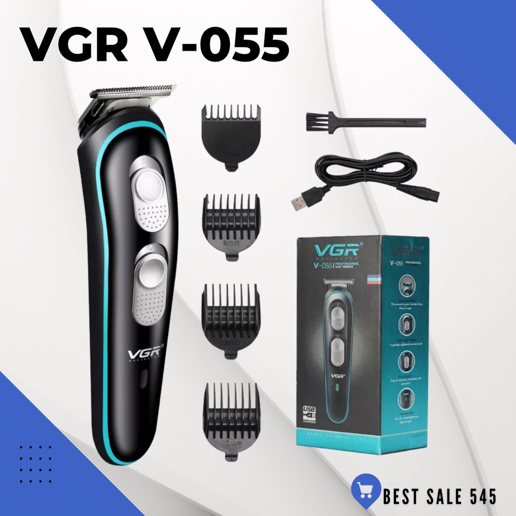 ปัตตาเลี่ยนไร้สาย VGR รุ่น V-055 (สินค้าพร้อมส่ง ของแท้ 100%)