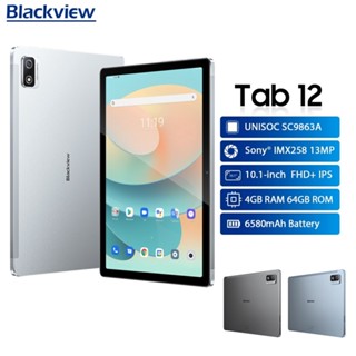 Blackview Tab 12 10.1 Inch Android 11 Unisoc Octa Core 4GB RAM 64GB ROM PC Wifi 6580mAh Ultra  Bluetooth Global Version Tablet