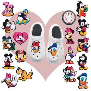 ตัวติดรองเท้า Crocs รูปมิกกี้เมาส์ แบบถอดออกได้ 1 ชิ้น