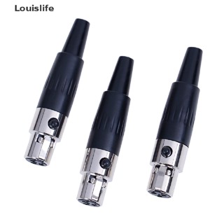 Llph อะแดปเตอร์เชื่อมต่อไมโครโฟน 3pin female plug mini TA3F XLR 1 ชิ้น