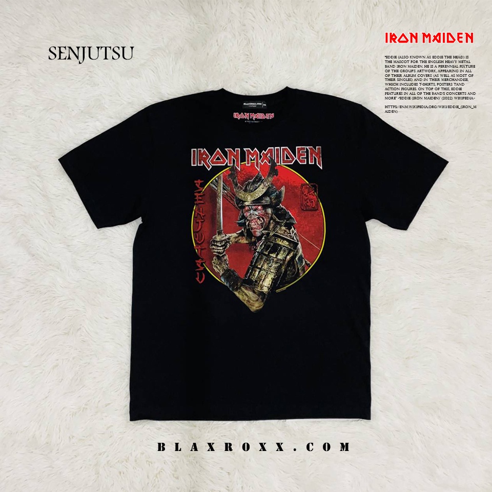 เสื้อวงลิขสิทธิ์แท้ Iron Maiden® (IRM010)