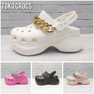 Crocs Bae รองเท้าแตะ สายโซ่ สําหรับผู้หญิง