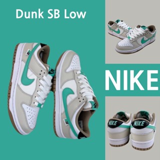 （ยิงจริง）Nike SB Dunk Low ขาว น้ำตาล เขียว ของแท้100%💯รองเท้าผ้าใบ รองเท้า รองเท้าวิ่ง รองเท้า nike-1-4