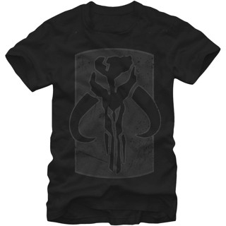 Mandalorian Symbol Star Wars T-Shirt เสือยืดผู้ชาย เสื้อยืดเปล่า เสื้อคู่