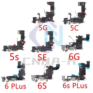 แจ็คเชื่อมต่อหูฟัง ไมโครโฟน สายแพ แบบเปลี่ยน สําหรับ iPhone 6G 6 6S Plus 5G 5C 5S SE