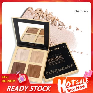 Cx IMAGIC คอนซีลเลอร์แป้งกันน้ํา 4 สีคอนซีลเลอร์แต่งหน้า Fixer Contour Palette