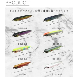 ‼️พร้อมส่ง ส่งฟรี‼️ เหยื่อตกปลา ผิวน้ำ PENCIL MR.CHARLES(ของแท้) 125มม /25G ตีสาก กระมง ชายฝั่ง
